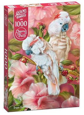 Dėlionė CherryPazzi Tropic Spirits Cockatoo 1000 el. 30462, 70 cm x 50 cm, 1000 vnt., įvairių spalvų