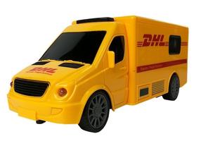  Rc automobilis Lean Toys DHL 7081, geltona sp.