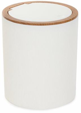 Šiukšliadėžė Homla Diall Basic 860039, balta sp., 5 l, 23 cm x 19 cm