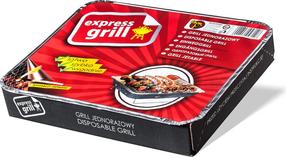 Ühekordne grill Mirand Express Grill, alumiinium v., 25 cm