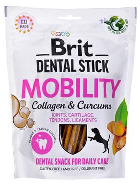 Лакомство для собак Brit Dental Stick Mobility, куркума/коллаген, 0.251 кг