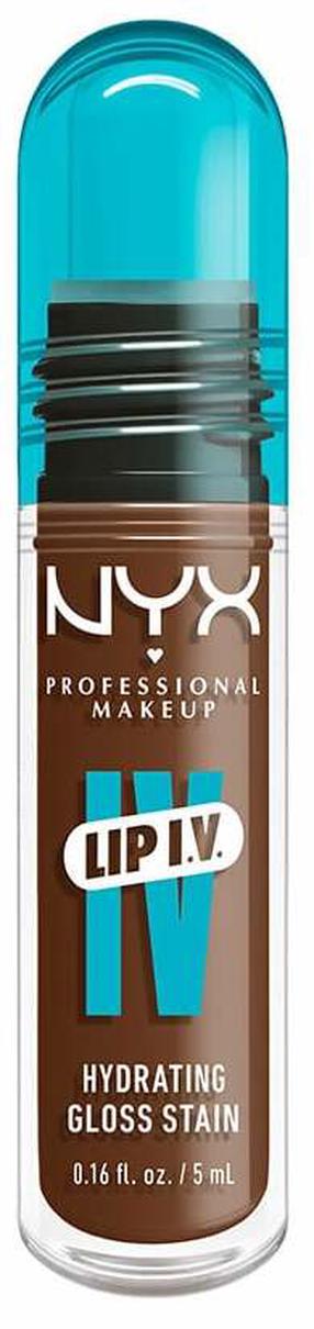 Lūpų blizgis NYX Professional Makeup Lip I.V. Hydrating Gloss Stain, 5 ml, splash n spice sp., 03
