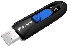 USB zibatmiņa Transcend JetFlash 790, melna krās., 64 GB