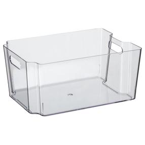 Ledusskapja organizācijas kaste NHG Nuuk, 31 cm x 22.5 cm, caurspīdīga krās.