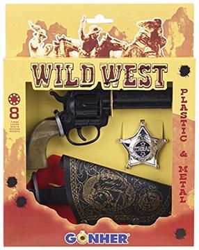Komplekts Gonher Wild West Brūna krās./Sudraba krās./Melna krās.