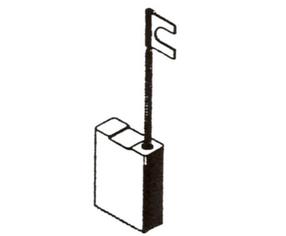 Birstīte Haushalt, 6.3 mm x 10 mm x 17 mm, 2 gab.