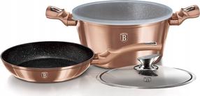 Набор кастрюль и сковородок Berlinger Haus Metallic Line Rose Gold BH-6200