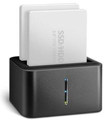 HDD/SSD korpuss Axagon ADSA-D25 USB DUAL 2.5" SSD/HDD Mini Dock, 2.5"