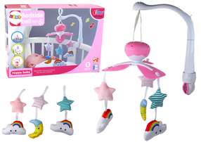 Karuselis gultiņai Lean Toys Happy Baby Bedside Bell