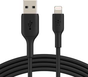 Laidas Belkin, USB/Apple Lightning, juoda