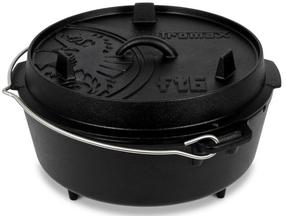 Котел Petromax Dutch Ovens, чугун, 36.4 см, 5.5 л, черный цв.