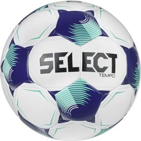 Futbolo kamuolys Select Tempo Basic, 4 dydis, mėlyna sp./balta sp.