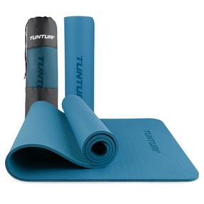Коврик для фитнеса и йоги Tunturi Yogamat, синий цв., 183 см x 61 см x 0.8 см