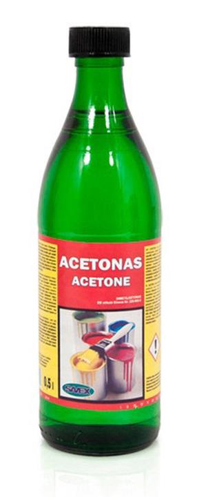Acetonas, vidaus ir lauko Savex, 0.5 l