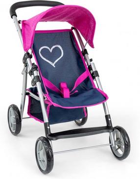 Leļļu ratiņi Milly Mally Natalie Prestige 4751, zila krās./rozā krās.
