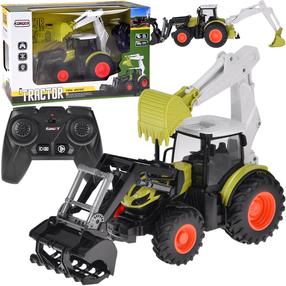  Rc трактор Korody Farm Machine, белый цв./черный цв./зеленый цв.
