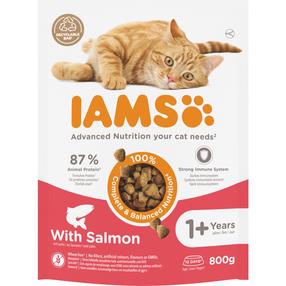 Sausas kačių maistas IAMS Advanced Nutrition, lašiša, 0.8 kg