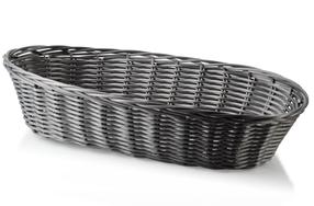 Grozs Mondex Sino, rotangpalma, 30 cm x 16.5 cm, pelēka krās.