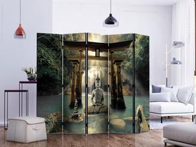 Aizslietnis Artgeist Buddha Smile II, daudzkrāsaina, 225 cm x 172 cm
