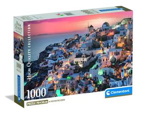 Pusle Clementoni Santorini 39933, 70 cm x 50 cm, 1000 tk