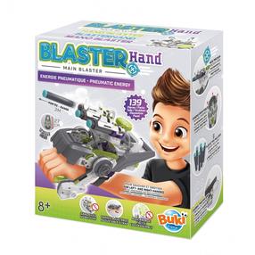 Konstruktorius Buki France Blaster Hand 7080, 139 vnt., pilka sp.