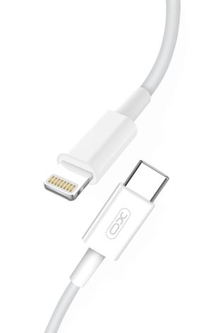 Kabelis XO NB113, USB Type C, 100 cm, balta sp.