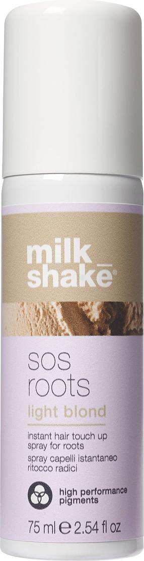 Sprejs matiem Milk_Shake SOS Roots Instant Hair Touch Up Light Blond, 75 ml