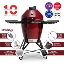 Grilis Kamado Bono MEDIA EVO 22, raudona sp., 56 cm
