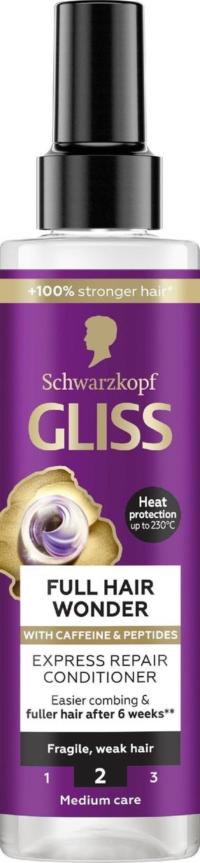 Matu kondicionieris Schwarzkopf Gliss Full Hair Wonder, 200 ml