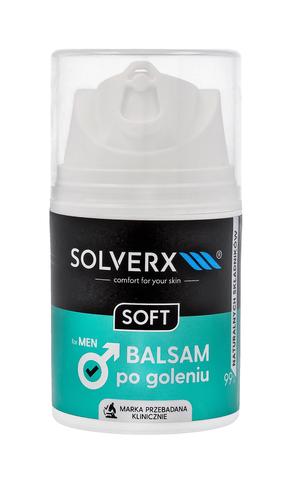 Бальзам после бритья Solverx Men Sensitive Skin Soft, 50 мл