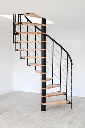 Sraigtiniai laiptai Minka Helios, 147 cm x 305.5 cm