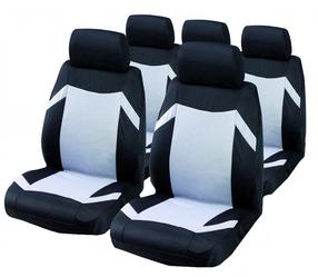Automobilio sėdynių užvalkalas Bottari, juoda sp./pilka sp.