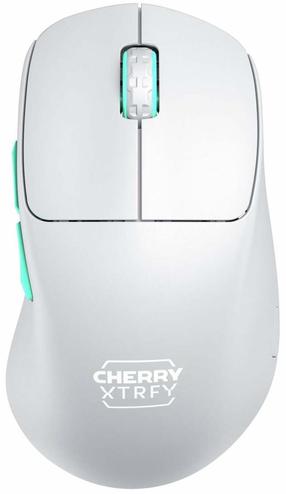 Bezvadu spēļu pele CHERRY XTRFY M64 (CX-M64W), 2.4ghz wireless / usb, balta krās.
