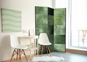 Fototapetas Artgeist Green Puzzle Paravent128, 172 cm x 135 cm