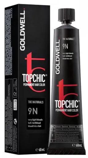 Juuksevärv Goldwell Topchic, very light blonde, 9N, 60 ml