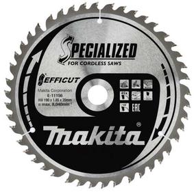 Pjovimo diskas Makita Efficut, 190 mm x 20 mm