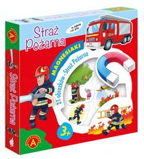 Magnetukai Alexander Fire Brigade, įvairių spalvų, 21 vnt.