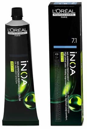 Matu krāsa L’Oréal Professionnel Paris Inoa, 7.1, 60 g
