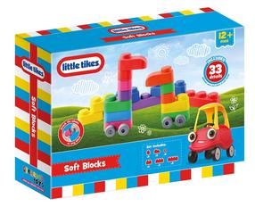 Набор игрушечных блоков Little Tikes Soft, 33 шт., многоцветный