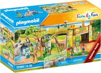 Konstruktorius Playmobil Family Fun Adventure Zoo 71190, 127 vnt.