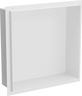 Įleidžiama sieninė lentyna Mexen X-Wall-NR, 10 cm x 30 cm x 30 cm, balta sp.