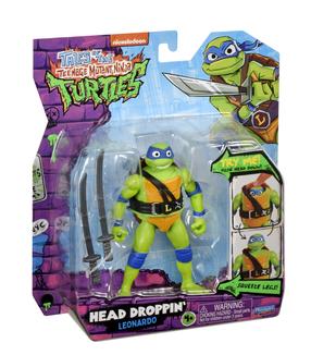 Фигурка-игрушка, c аксессуарами Playmates Toys Head Droppin Leonardo 83304, синий цв./зеленый цв.