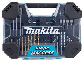 Uzgaļu un urbju komplekts Makita E-22604