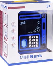 Interaktīva rotaļlieta bankomāts Mini ZA4740, 13 cm, zila krās.
