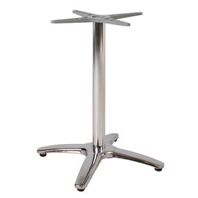 Stalo rėmas Home4you, 63 cm x 63 cm, 70 cm, aliuminio sp.