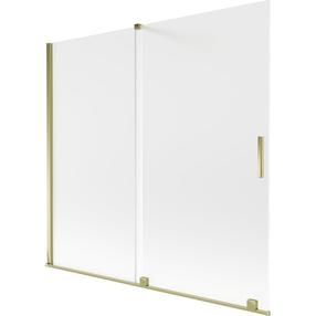Vonios sienelė Mexen Velar, 170 cm x 150 cm, aukso sp./grūdintas