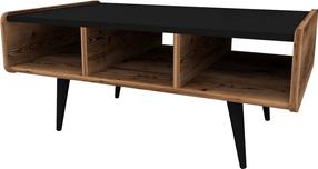 Журнальный столик Kalune Design Line, ореховый цв., 56 см x 90 см x 40 см