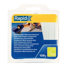 Клеевые стержни Rapid, 9.4 см x 1.12 см, прозрачный цв., 14 шт.