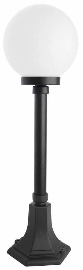 Brīvi stāvošs āra gaismeklis Su-Ma Kule Classic, 60W, E27, IP43, melna krās., 20 cm x 68 cm