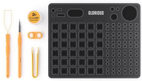 Klaviatuuri puhastuskomplekt Glorious PC Gaming Race GLO-ACC-LUBE-KIT, must v./kollane v.